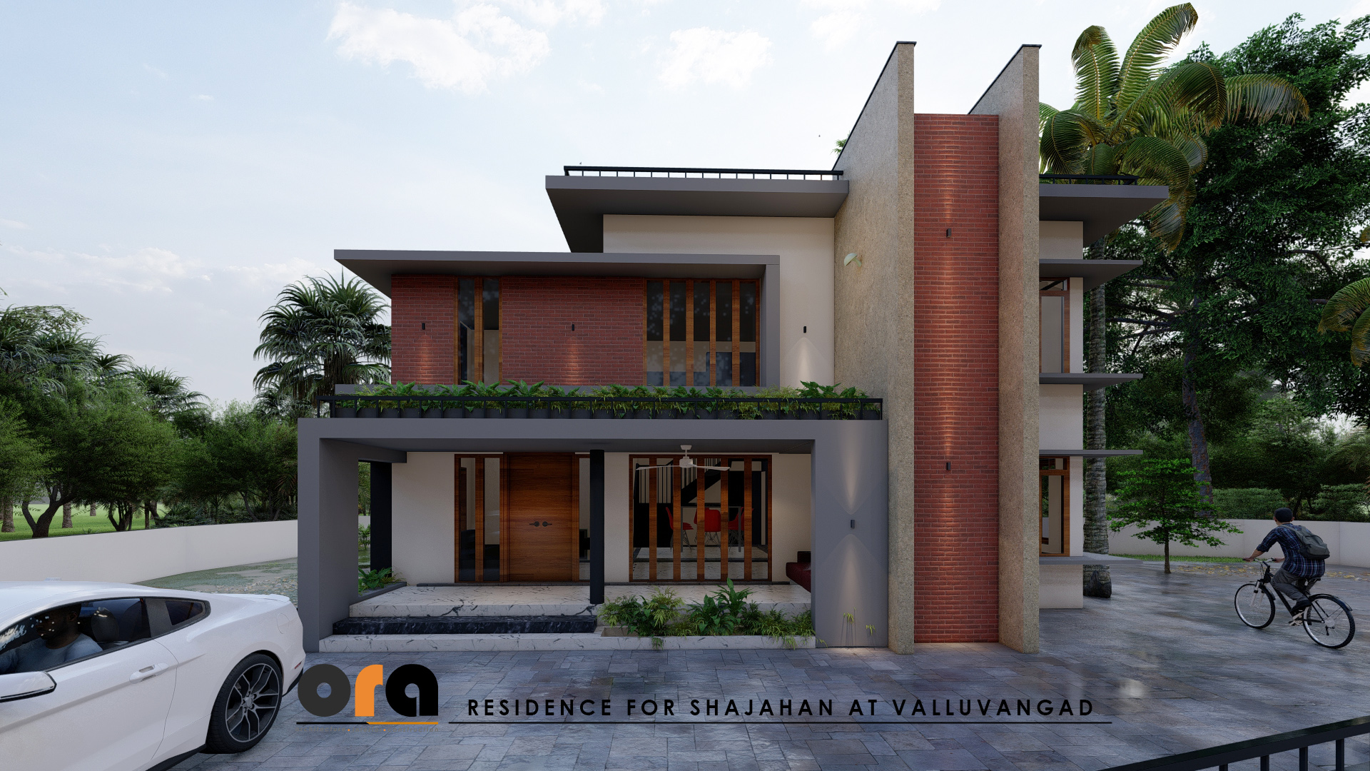 Residence for Shajahan — Front View