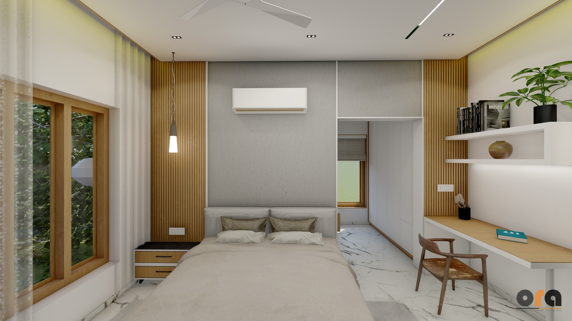 Interior for Asad — Bedroom 01