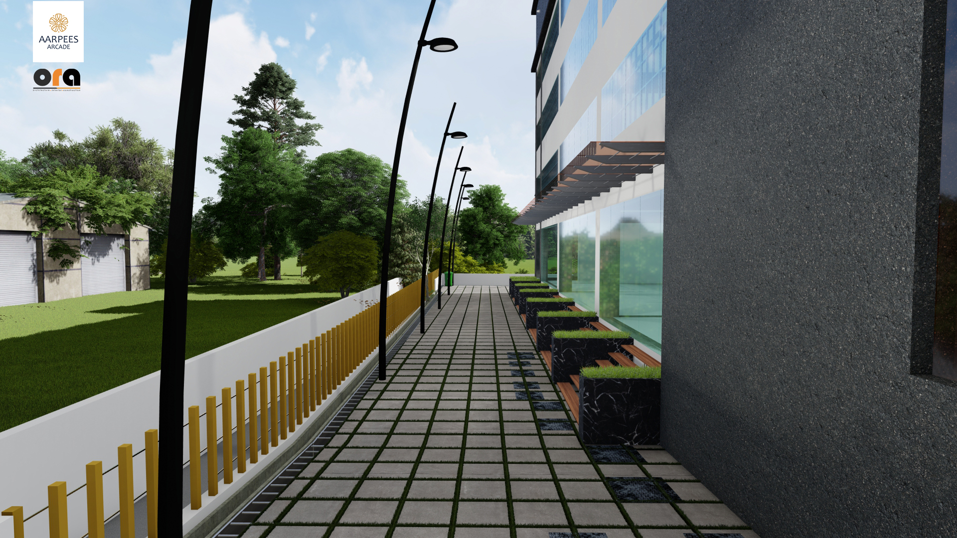 Aarpees Arcade — Side Promenade