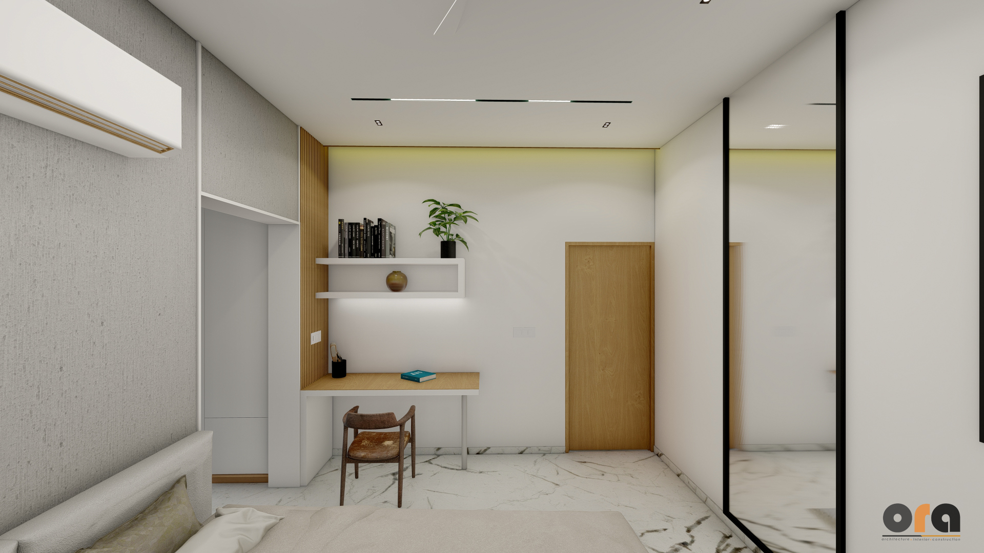 Interior for Asad — Study Nook