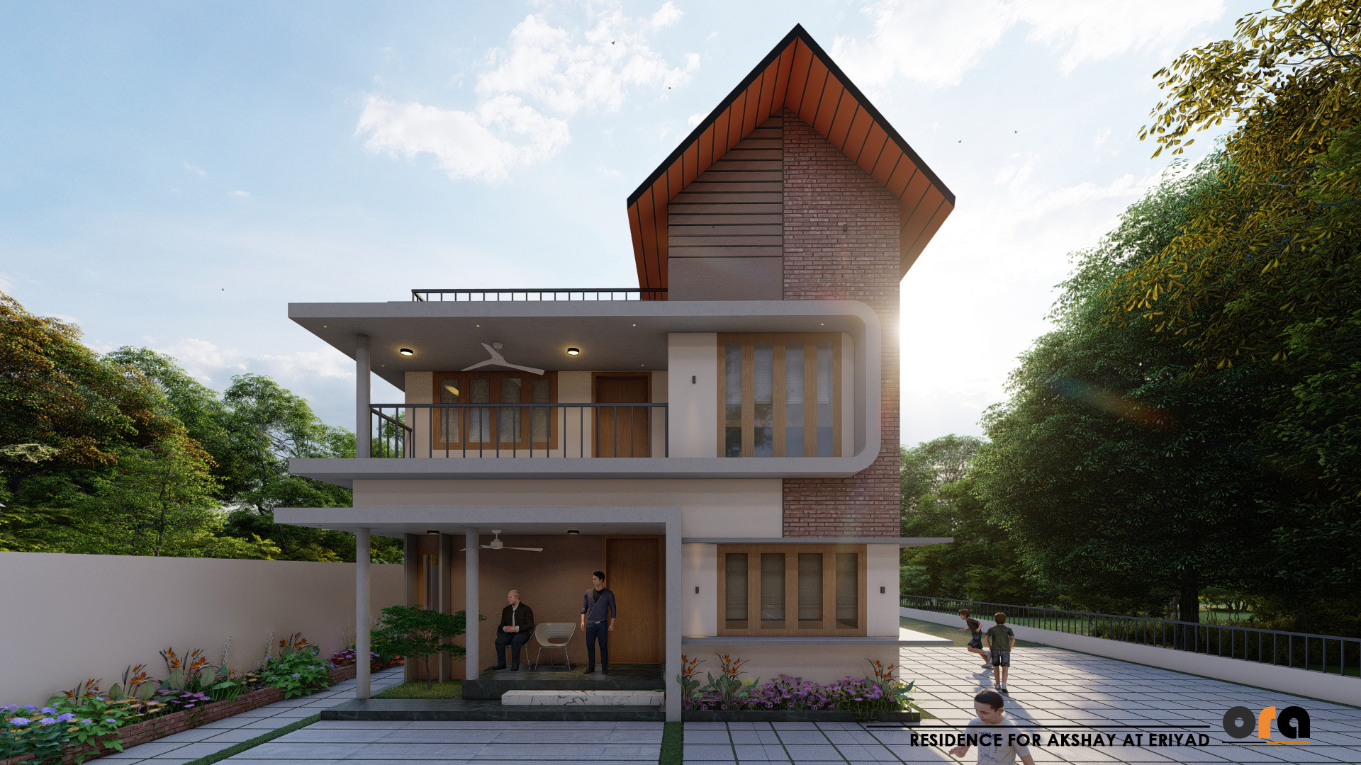 Residence for Akshay — Facade