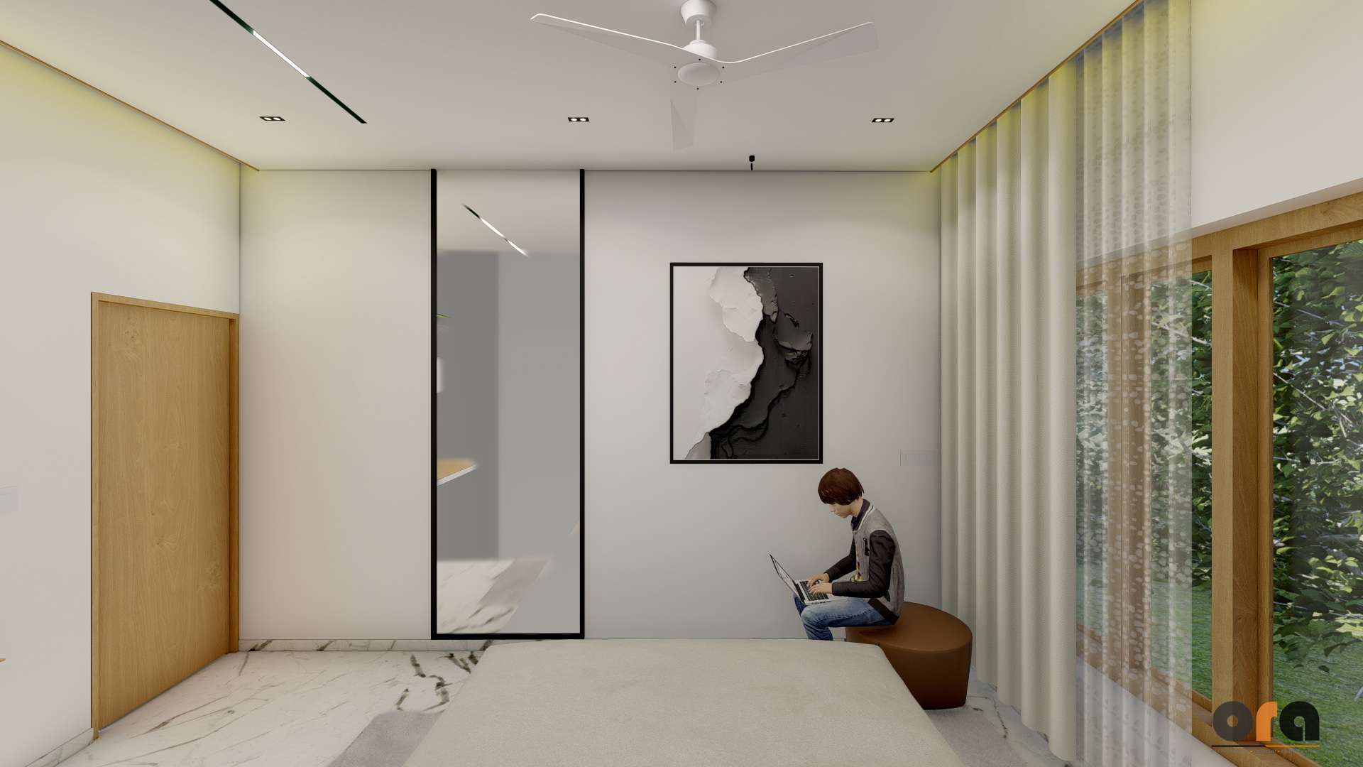 Interior for Asad — Study View