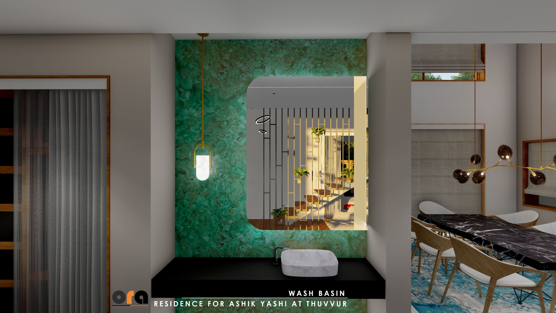 Residence for Ashik Yashi — Wash Basin